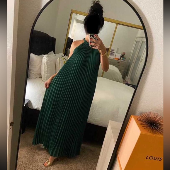 NEW‎  -  Elegant Orange Halter Maxi Dress - Picture 10 of 10